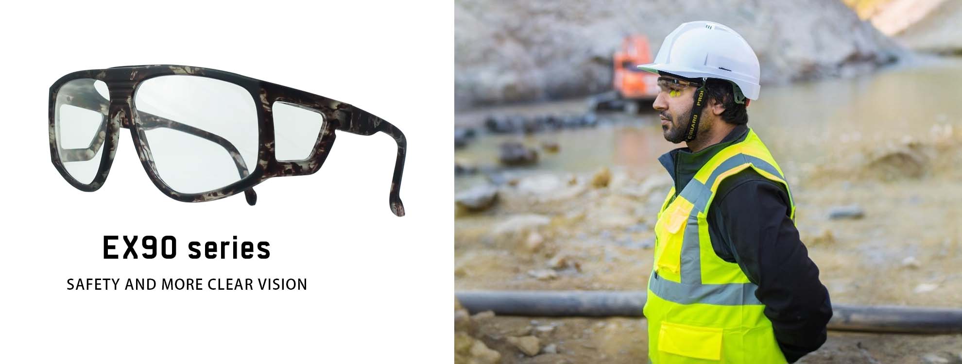ANSI Z87.1 certified ergonomic safety glasses for precision work