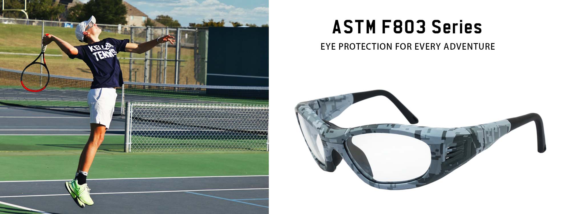 F803 sport eyewear EN166 ball sport