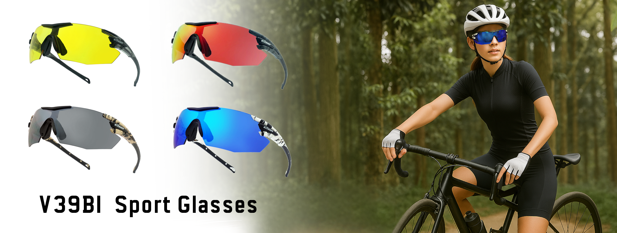 Sport safety glasses CE ISO12312-1